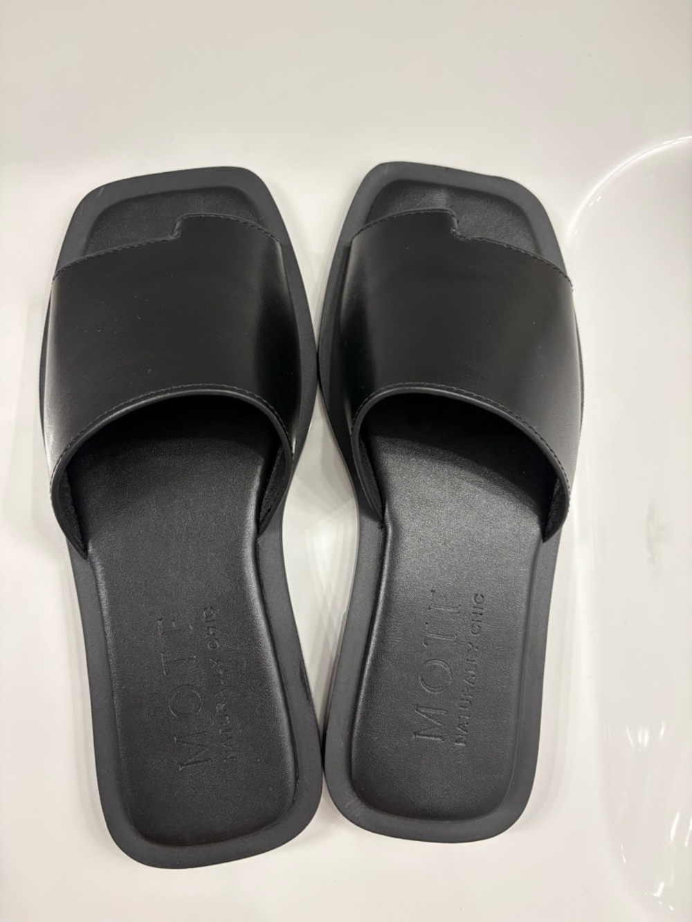 MOTF Black Slide Sandals - Picture 6 of 6